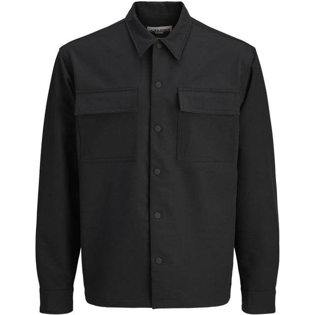Jack & Jones Junior Black Jcopoint Commute Travel Skjorte Bf Jnr