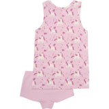 Minymo Bleached Mauve Undertøj Sæt Aop