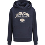 Jack & Jones Junior Sky Captain Jjari Branding Sweat Hætte Jnr