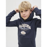 Jack & Jones Junior Sky Captain Jjari Branding Sweat Hætte Jnr