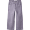 Name It Lavender Gray Nkfrose Wide Twi Bukser 1115-Tp Noos