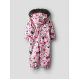 Name It Parfait Pink Floral Unicorn Nmfsnow10 Dragt Aop Fo Noos