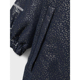 Name It Dark Sapphire Nmfsnow10 Dragt Flæse Glitter Fo