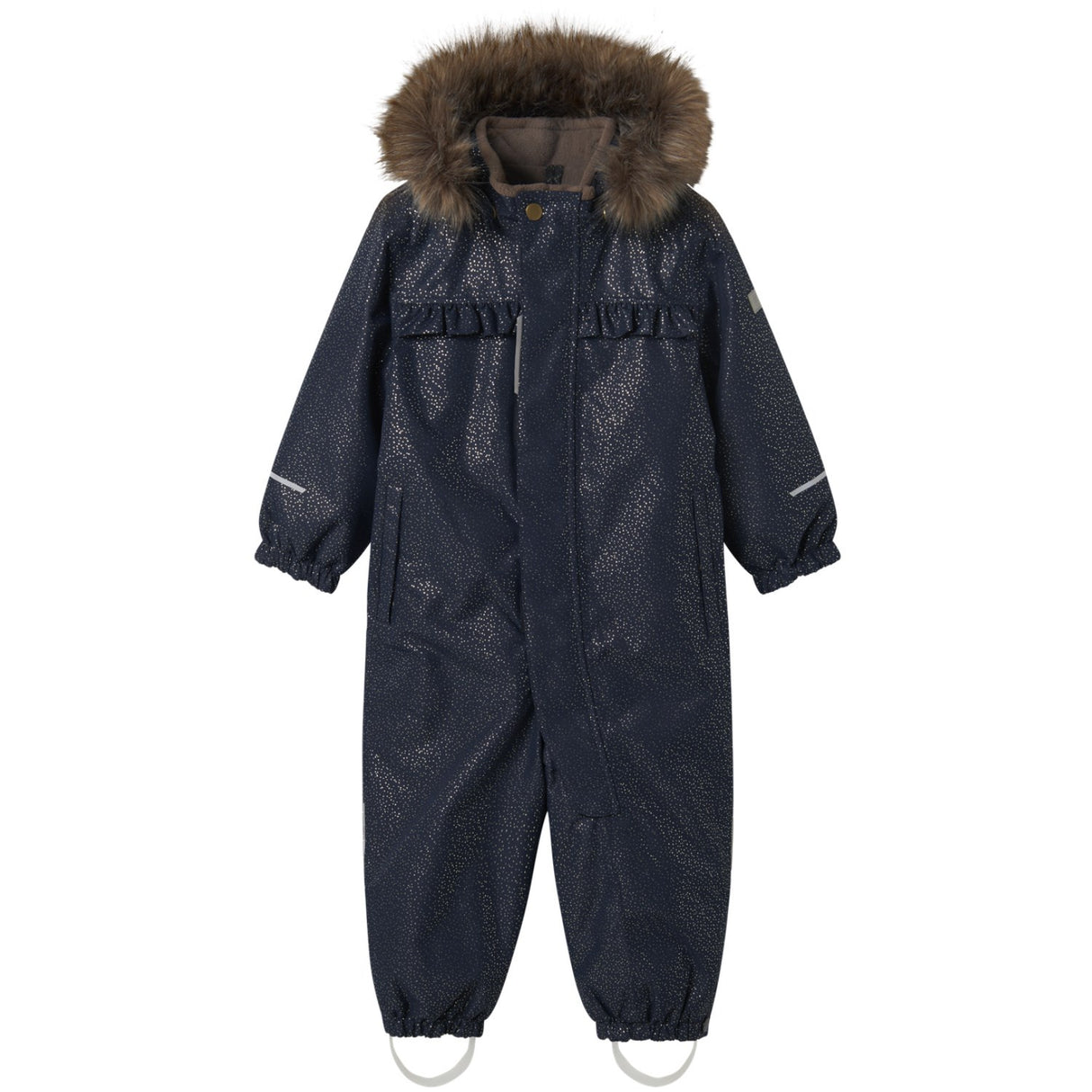 Name It Dark Sapphire Nmfsnow10 Dragt Flæse Glitter Fo