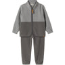 Lil'Atelier Ultimate Grey Nmmlaspektra Fleece Sæt 1Fo Lil