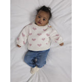 Name It Cloud Dancer Keepsake Lilac Heart Nbfoana Ls Strik