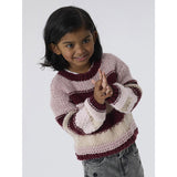 Name It Burgundy Nmfoline Ls Strik