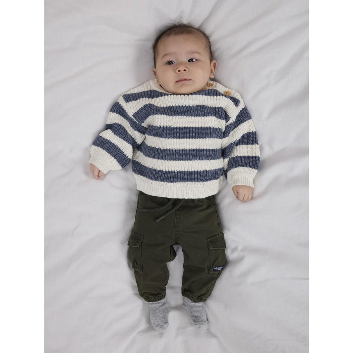 Name It Cloud Dancer Flintstone Nbmolfert Ls Strik