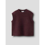 Name It Burgundy Nkfoneifyly Strik Vest