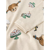 Name It Peyote Melange Nmfsoca Pippi Ls Top Sky