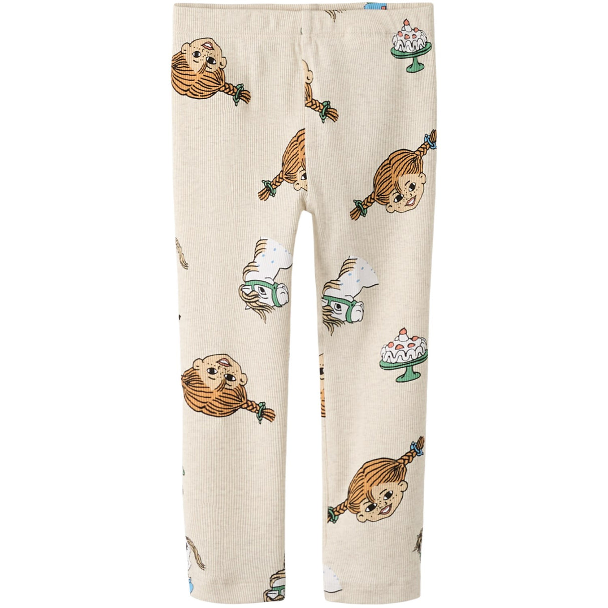 Name It Peyote Melange Nmfsoca Pippi Leggings Sky