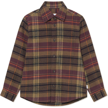 Les Deux Kids Fudge Lennon Check Overshirt KIDS