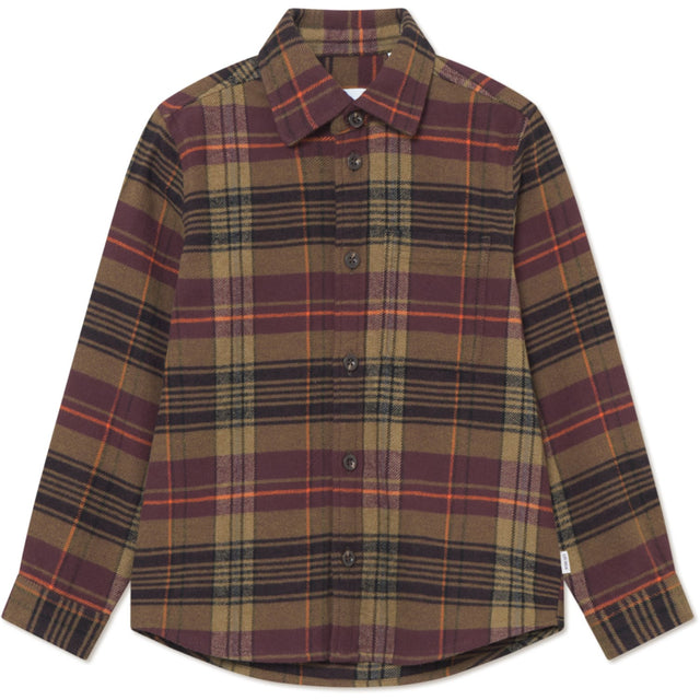 Les Deux Kids Fudge Lennon Check Overshirt KIDS
