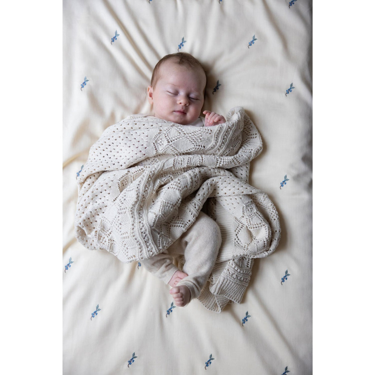 Cam Cam Copenhagen Blueberries Broderet Sengetøj