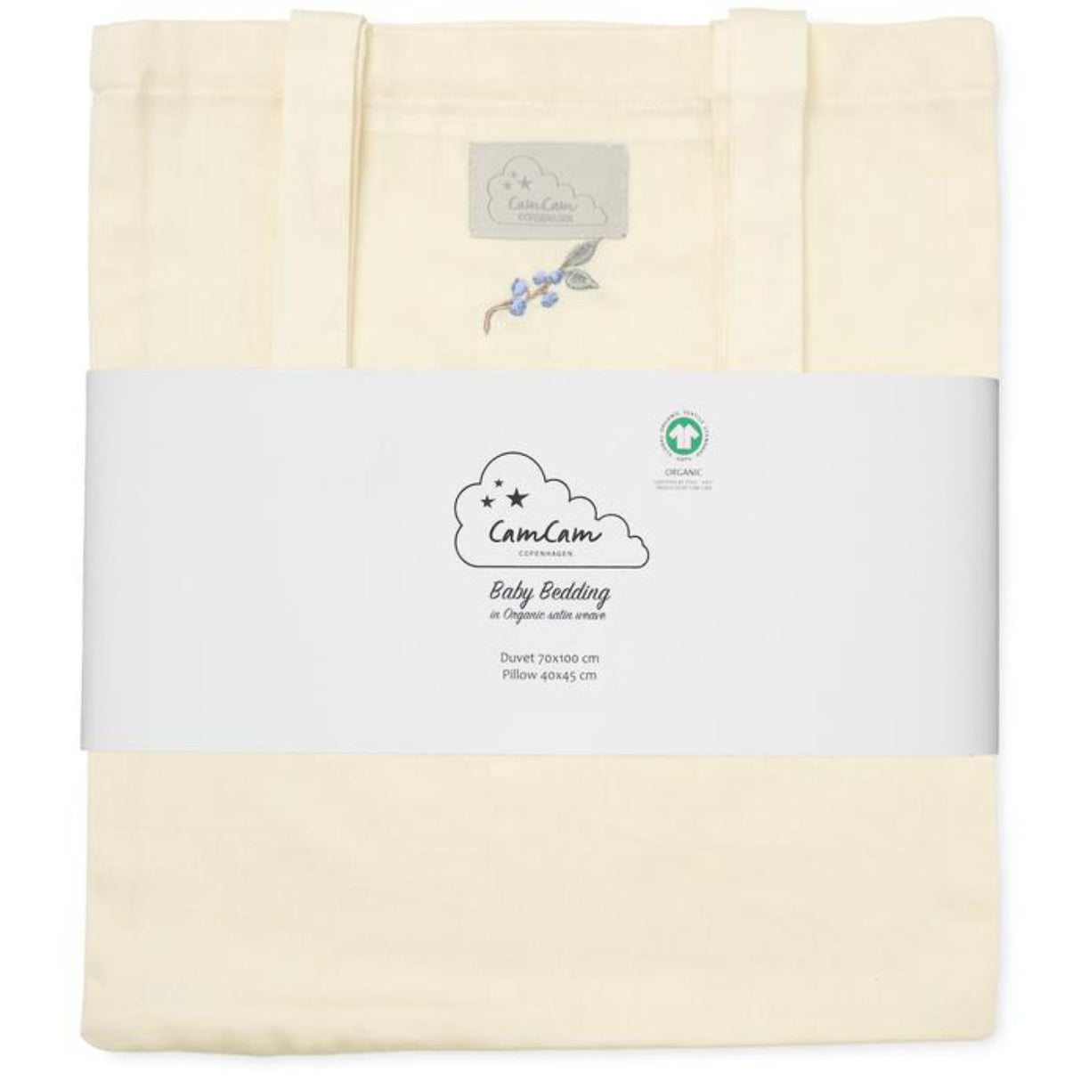 Cam Cam Copenhagen Blueberries Broderet Sengetøj