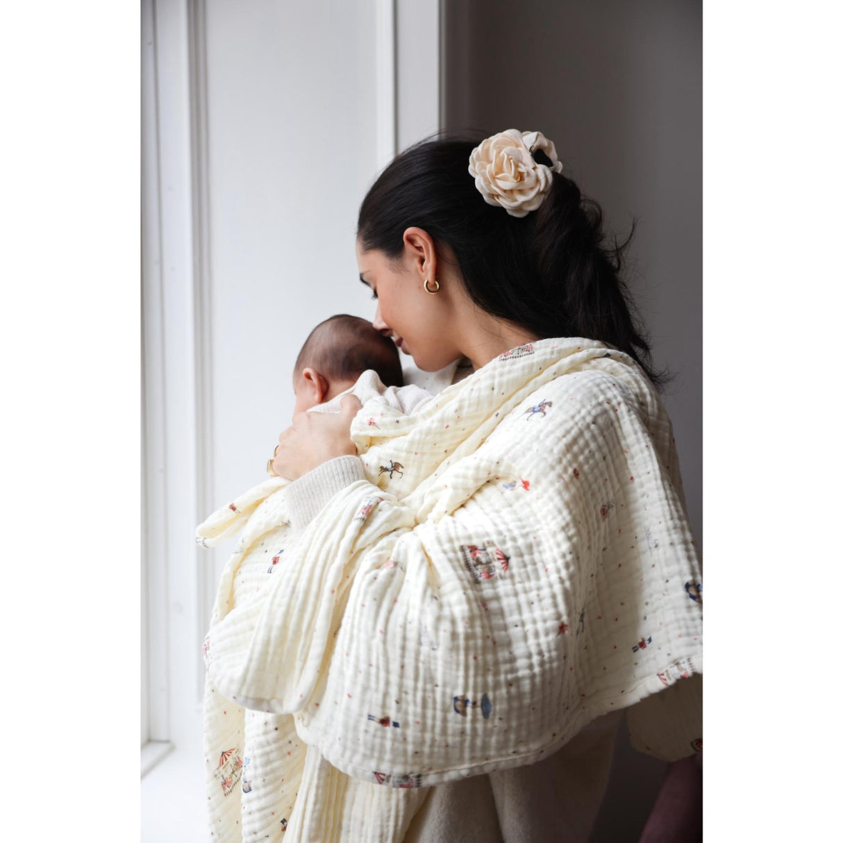 Cam Cam Copenhagen Carousel Muslin Babytæppe