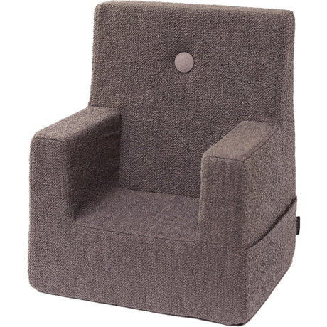 by KlipKlap Brown Bouclé With Sand KK Kids Stol