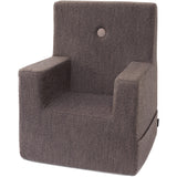 by KlipKlap Børnestol XL Brown Bouclé With Sand KK Kids Stol XL