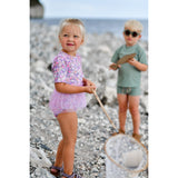 Mikk-Line Lilas Badeheldragt UV W Nederdel AOP