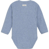 FIXONI Rain Washed Melange Slå-om Body Ls Melange Rib