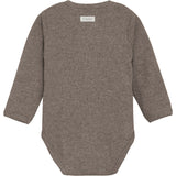 FIXONI Coffee Quartz Melange Slå-om Body Ls Melange Rib