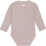 FIXONI Pale Mauve Melange Slå-om Body Ls Melange Rib