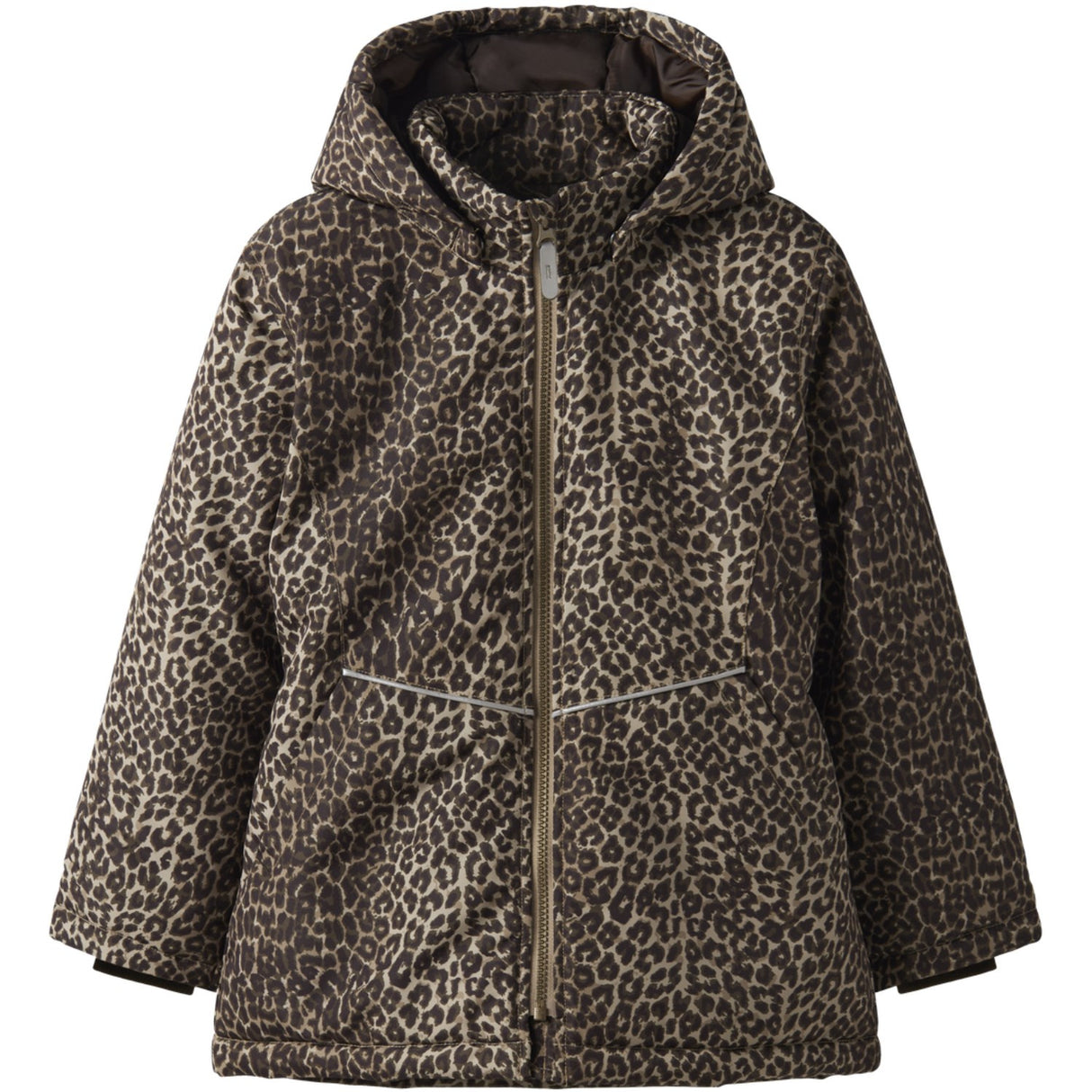 Name It Travertine 4 Leo Nkfmaxi Pa Jakke Aop Noos