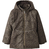 Name It Travertine 4 Leo Nkfmaxi Pa Jakke Aop Noos