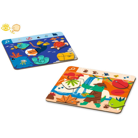 Djeco Find Og Drej Jorden Rundt