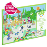 Djeco Kreativ Klistermærkeleg Fanfare