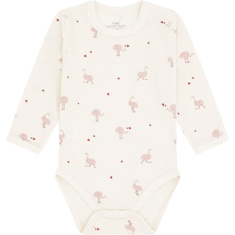 Hust & Claire Off White Baloo Ostrich