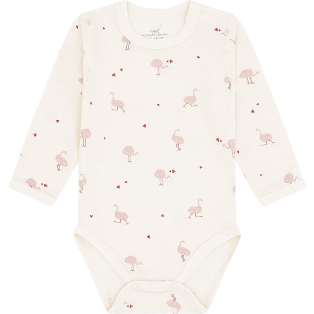 Hust & Claire Off White Baloo Ostrich