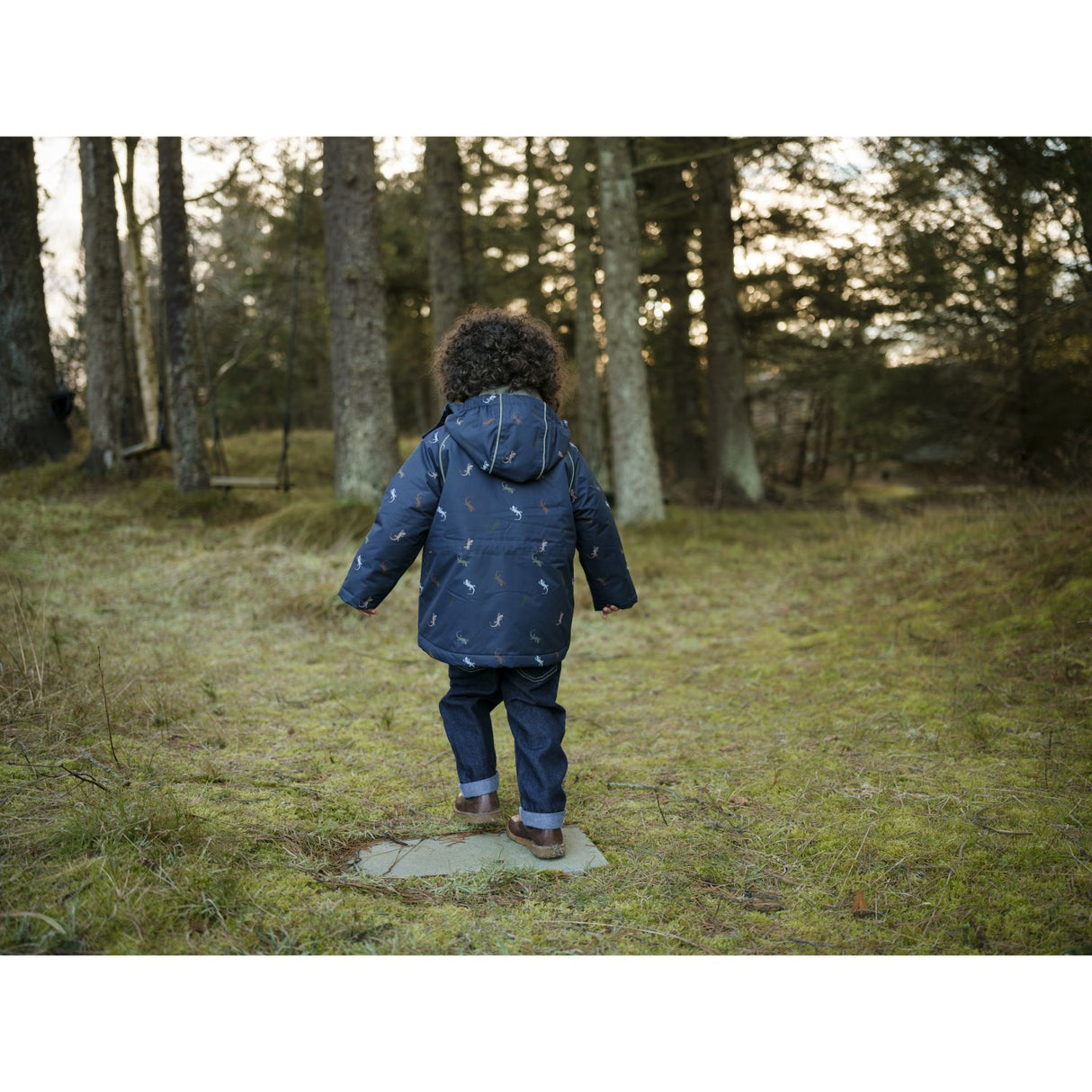 Hust & Claire More Navy Obi Lizards