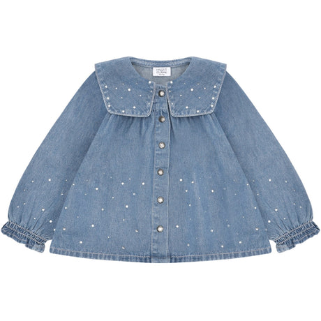 Hust & Claire Blue Denim Karoline Denim W.Studs