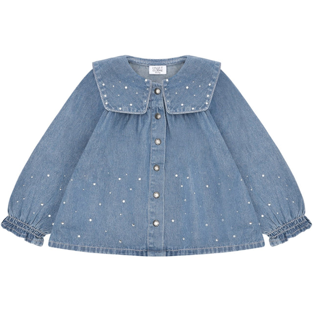 Hust & Claire Blue Denim Karoline Denim W.Studs