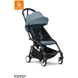 Stokke® YOYO³ Klapvogn Sort/Aqua