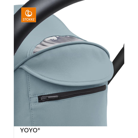 Stokke® YOYO³ Klapvogn Sort/Aqua