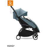 Stokke® YOYO³ Klapvogn Sort/Aqua