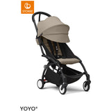 Stokke® YOYO³ Klapvogn Sort/Taupe