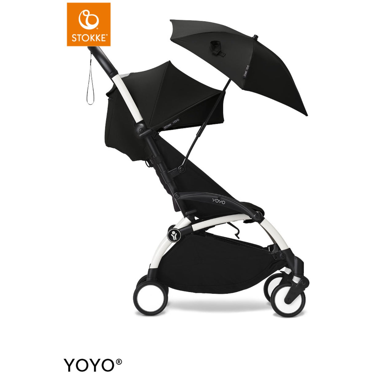 Stokke® YOYO³ Klapvogn Hvid/Sort