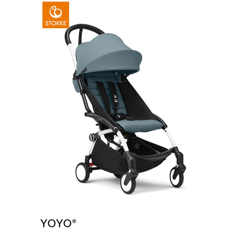 Stokke® BABYZEN™ YOYO³ Klapvogn Hvid/Aqua