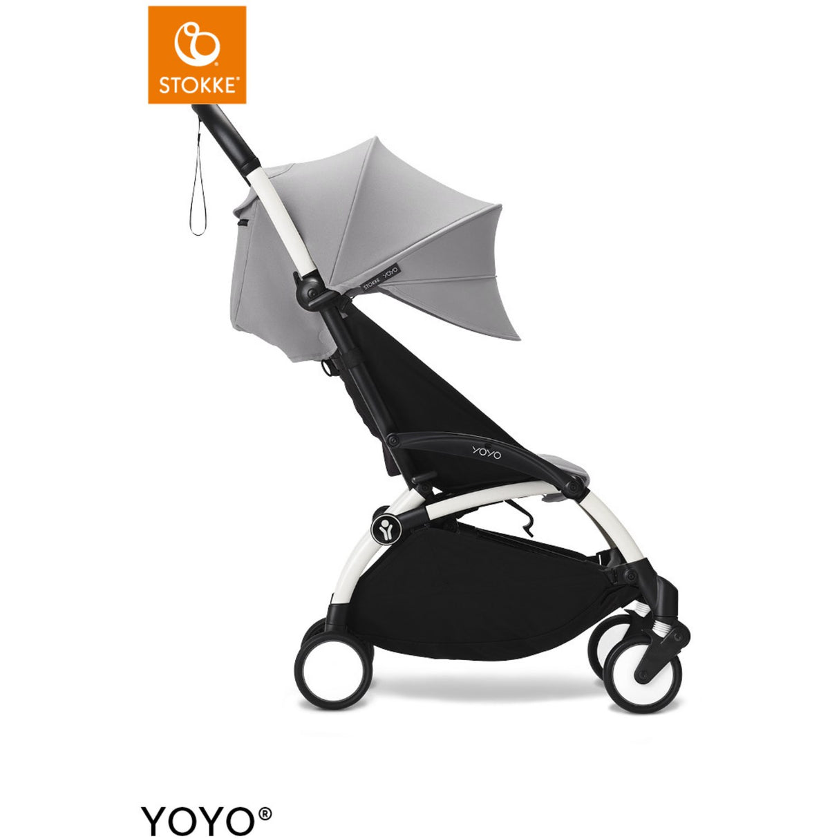 Stokke® YOYO³ Klapvogn Hvid/Stone