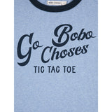 Bobo Choses Light Blue Go Bobo T-Shirt