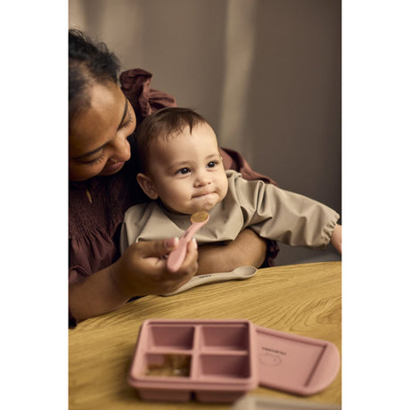 FILIBABBA Rose Mix Silicone Feeding Skeer 3-Pak