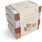 FILIBABBA Forest Friends Sæt Af 4 Puslespil Wonderful Winter