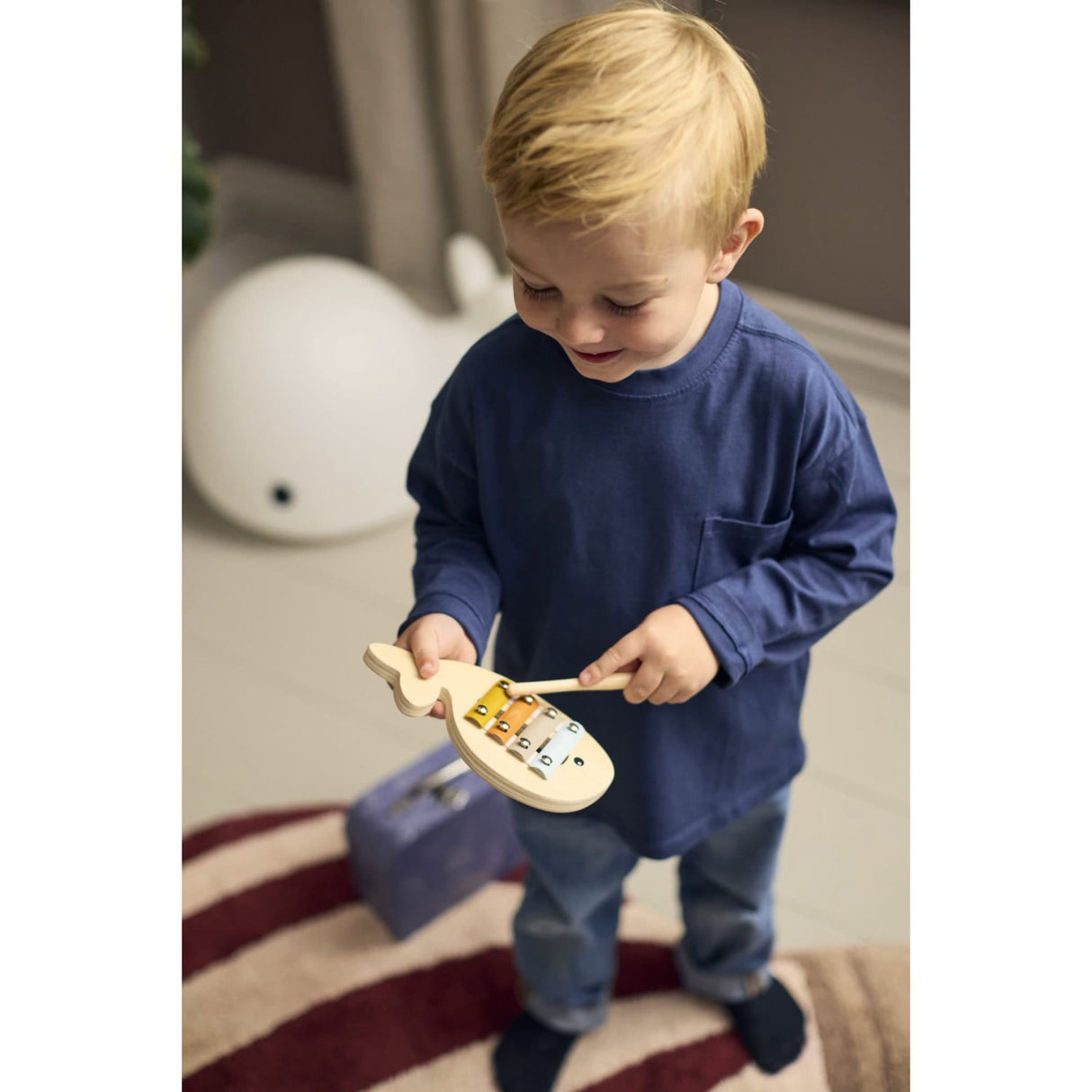 FILIBABBA Legesæt My First Træ Legetøj Instrumenter