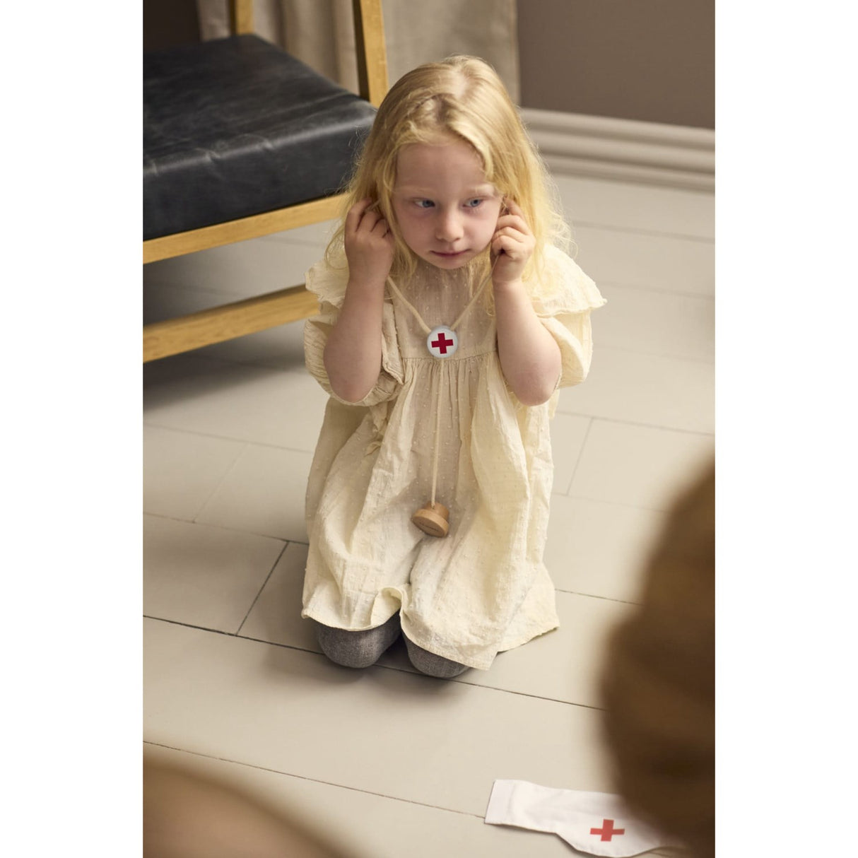 FILIBABBA Træ Legesæt Lille Læge