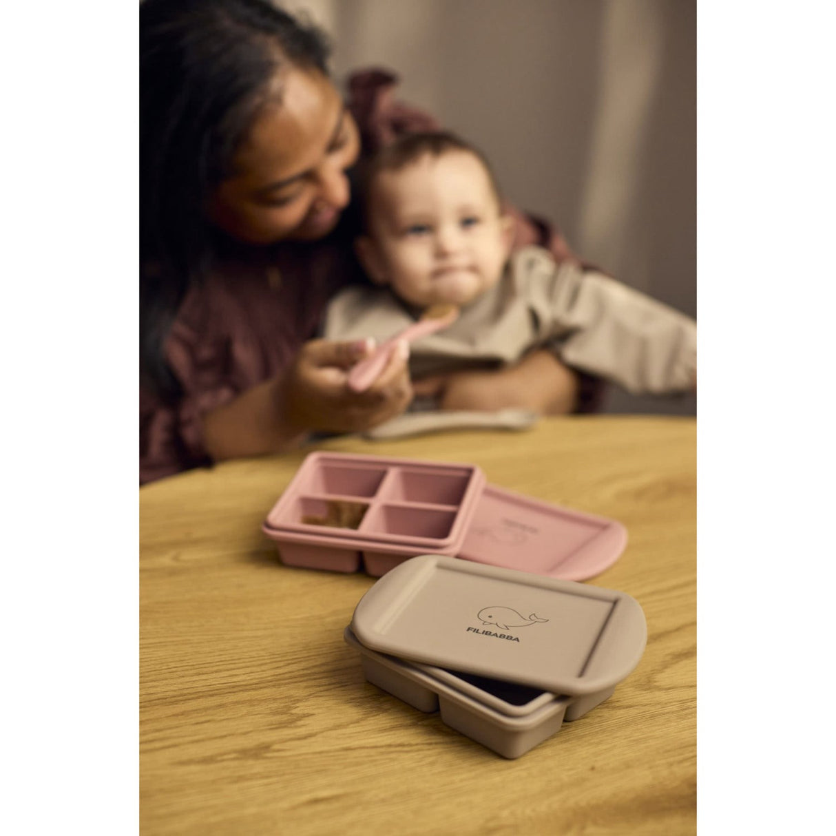 FILIBABBA Rose Mix Baby Food Fryserbakke 4x65 Ml 2-Pak