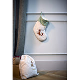 FILIBABBA Fox Embroidered Julestrømpe Wonderful Winter