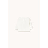 TinyCottons Off-White Tiny Dog Graphic Baby Bluse